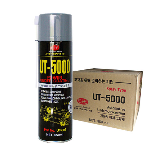 이레 UT-5000 언더코팅제 스프레이 (회색) 1Box (20개입)